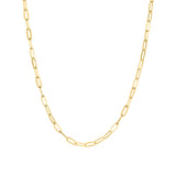 Paperclip Chain Necklace | Small 14k Gold Filled / 16