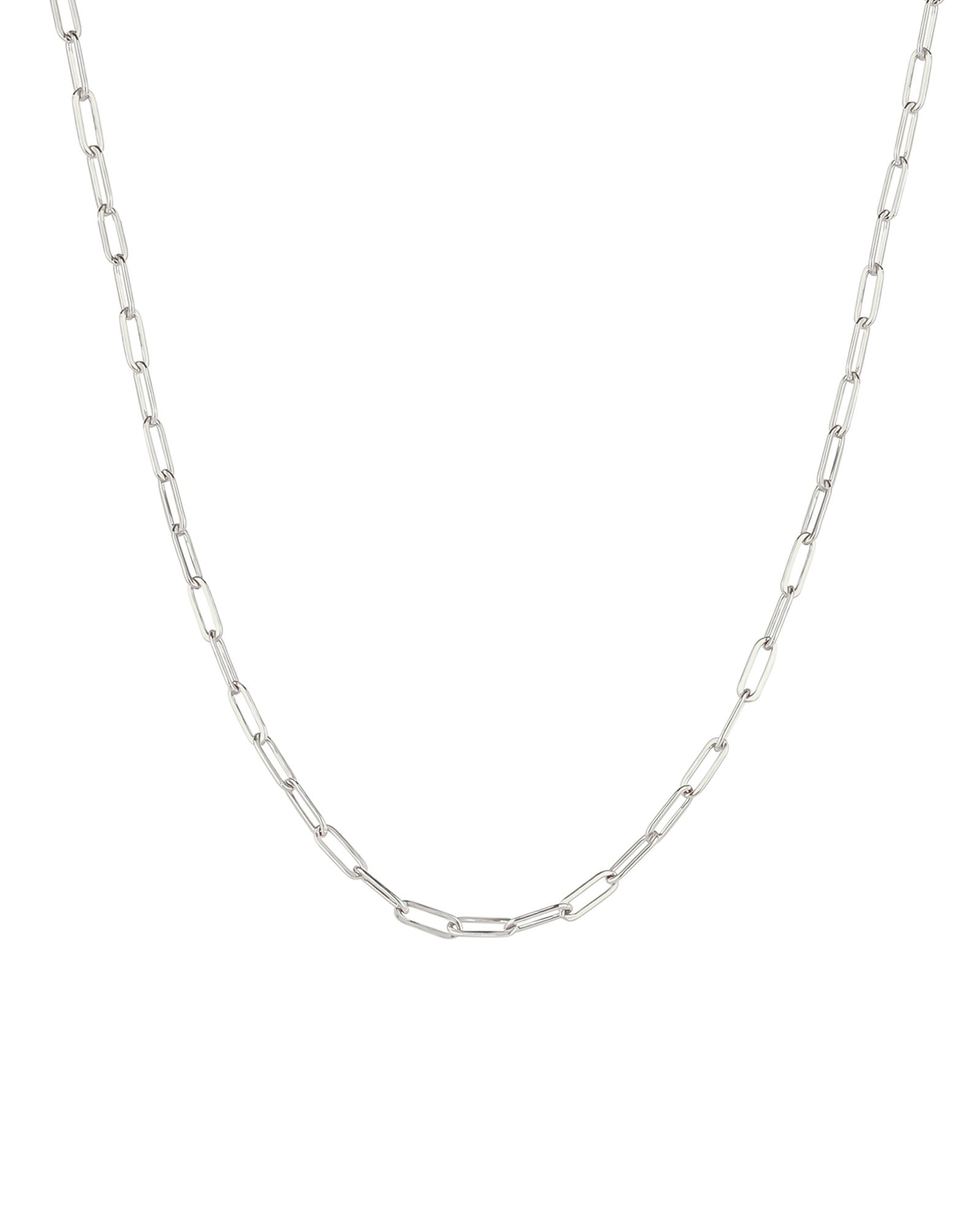 Paperclip Chain Necklace | Medium Sterling Silver / 16