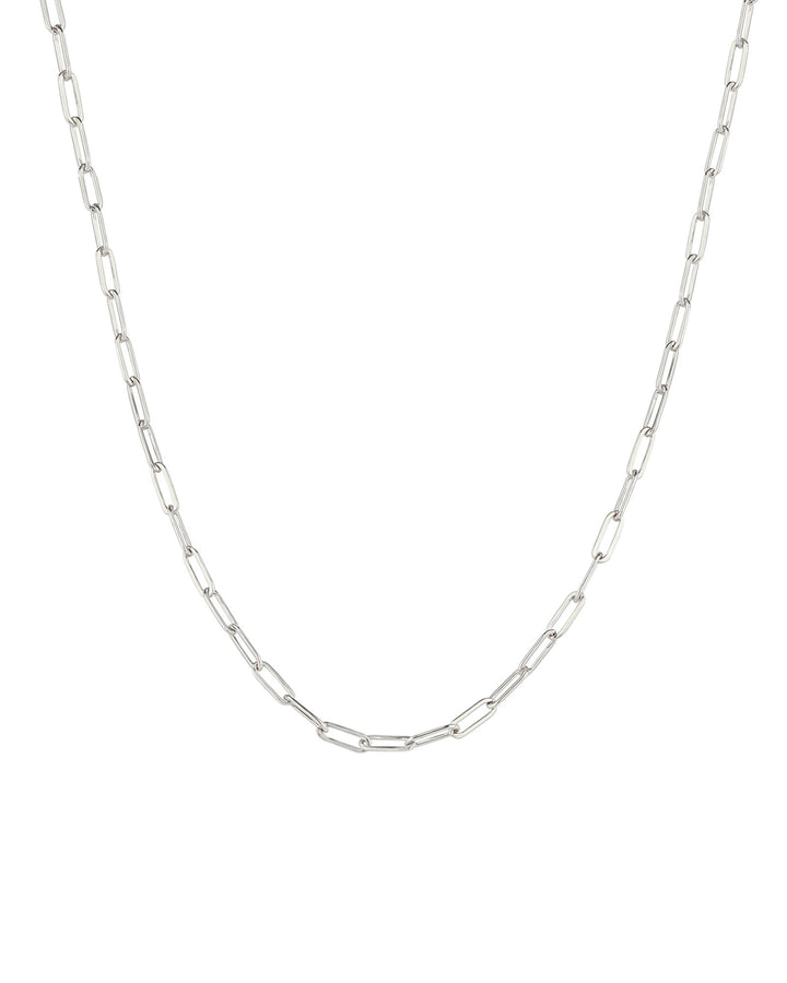 Paperclip Chain Necklace | Medium Sterling Silver / 16