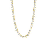 Olive & Piper-Sivan Necklace-Necklaces-14k Gold Plated, Cubic Zirconia-Blue Ruby Jewellery-Vancouver Canada