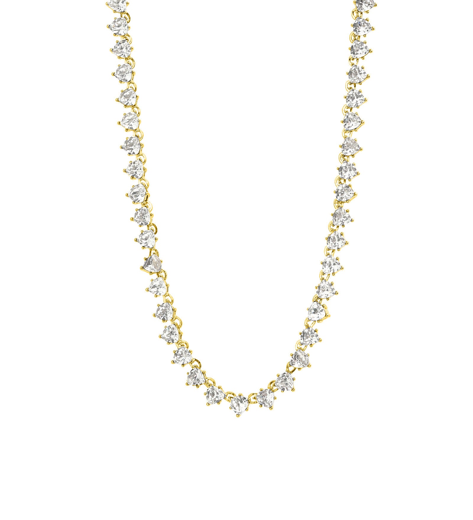 Olive & Piper-Sivan Necklace-Necklaces-14k Gold Plated, Cubic Zirconia-Blue Ruby Jewellery-Vancouver Canada