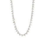 Sivan Necklace Silver Tone, Cubic Zirconia