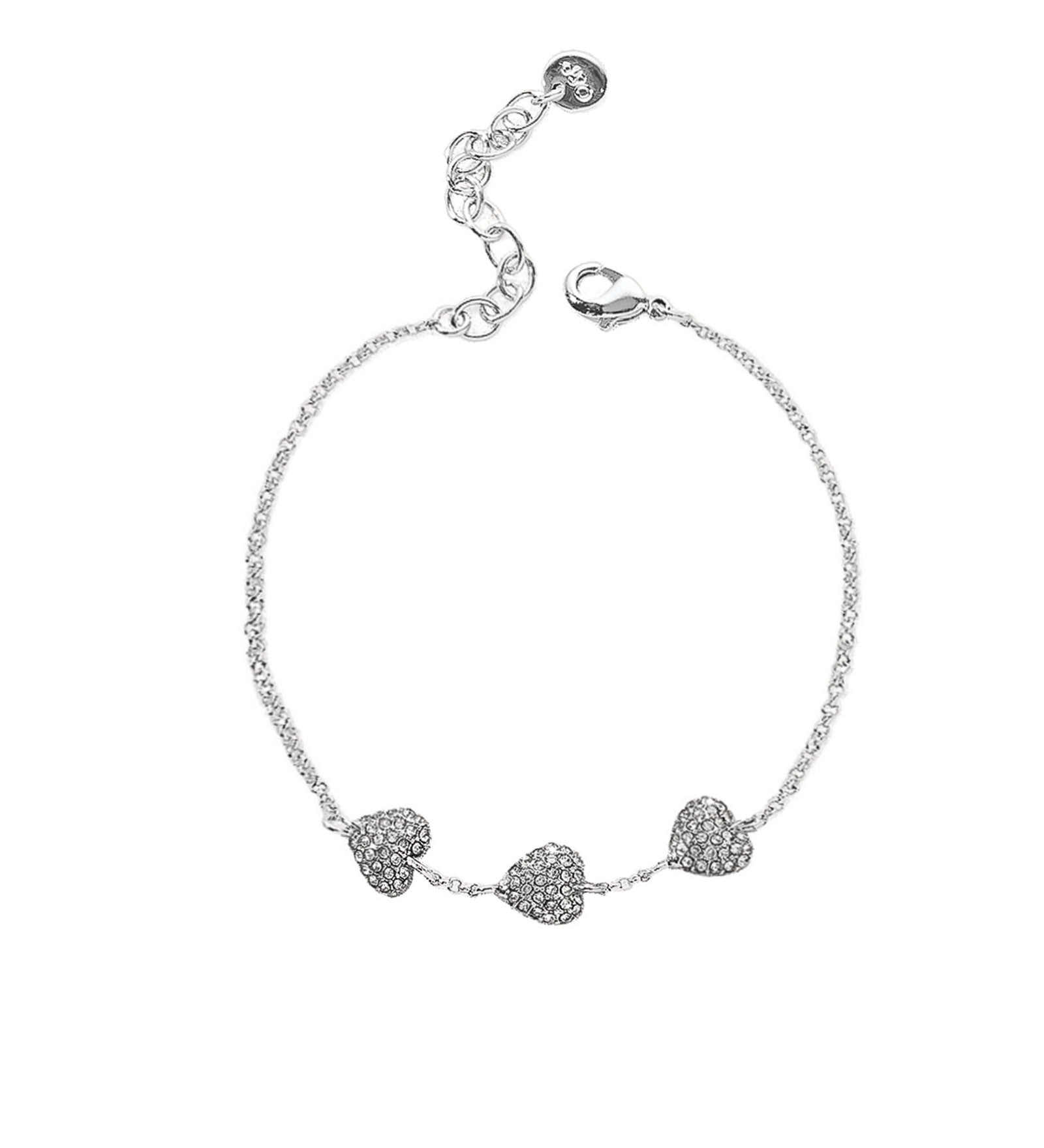 J'Adore Bracelet Silver Plated, White Pearl