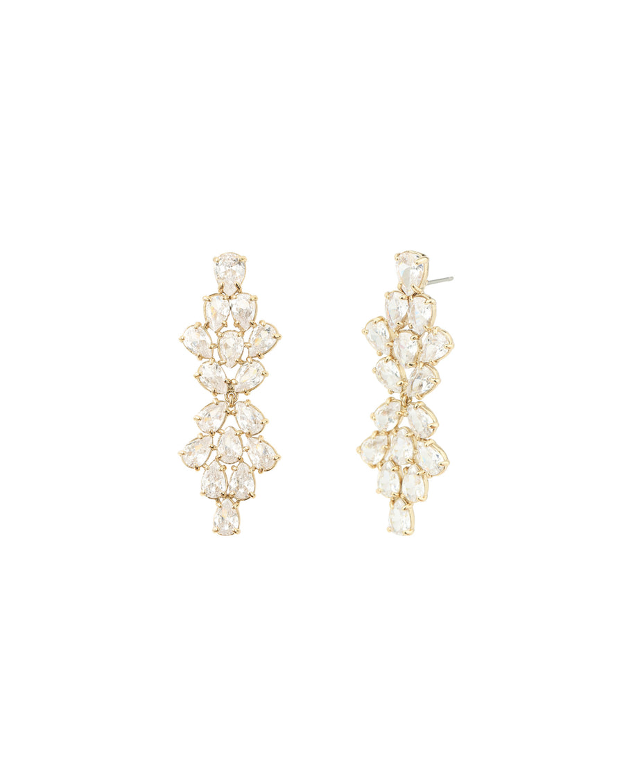 Daria Drops 14K Gold Plated, Cubic Zirconia