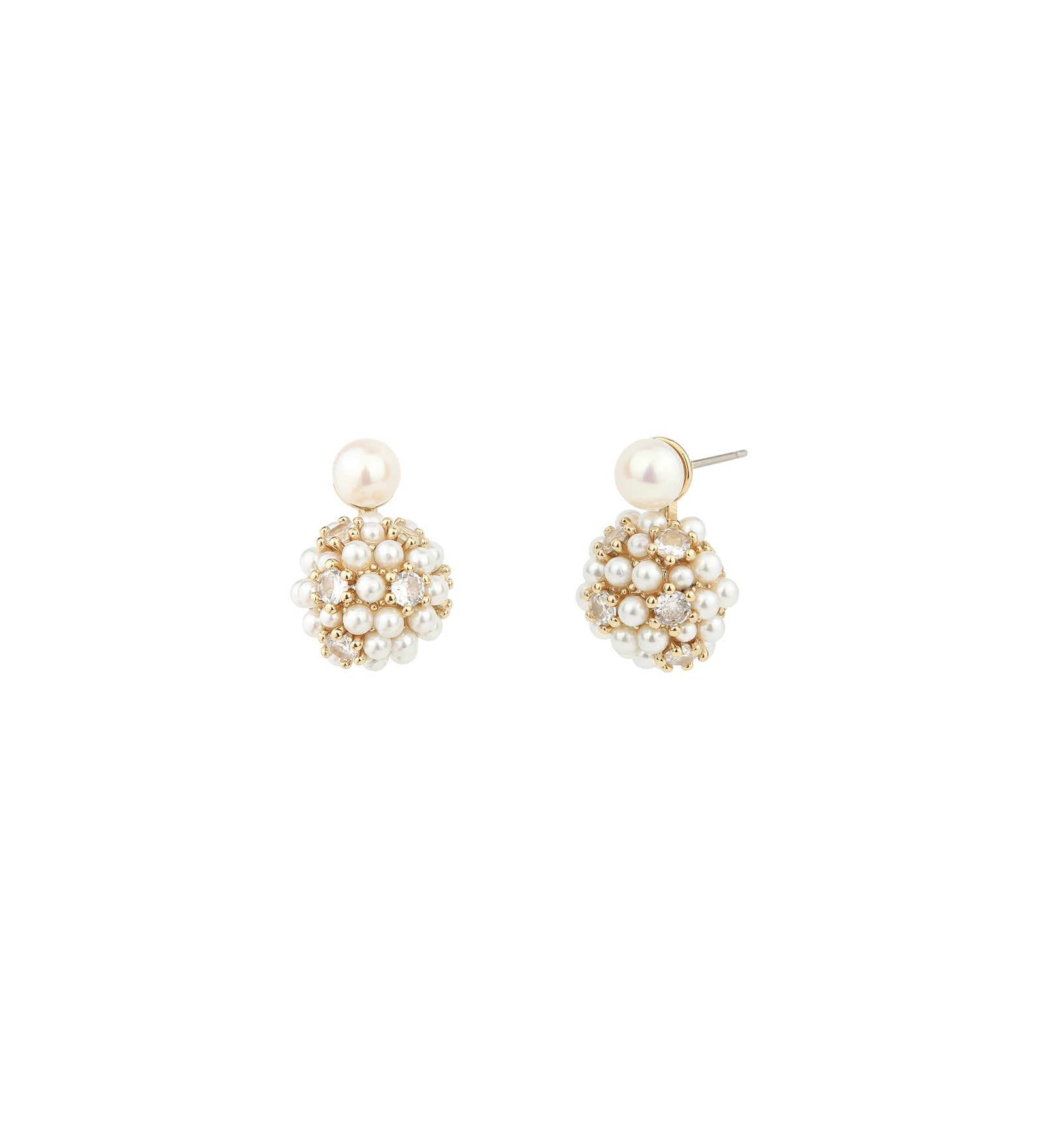 Chiyo Studs 14K Gold Plated, Cubic Zirconia