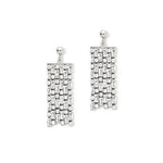 Whitney Earrings Silver Tone Plated