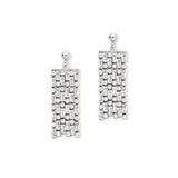 Whitney Earrings Silver Tone Plated