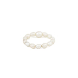 Rice Pearl Ring White Pearl / 5