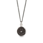 True Self Talisman Oxidized Sterling Silver