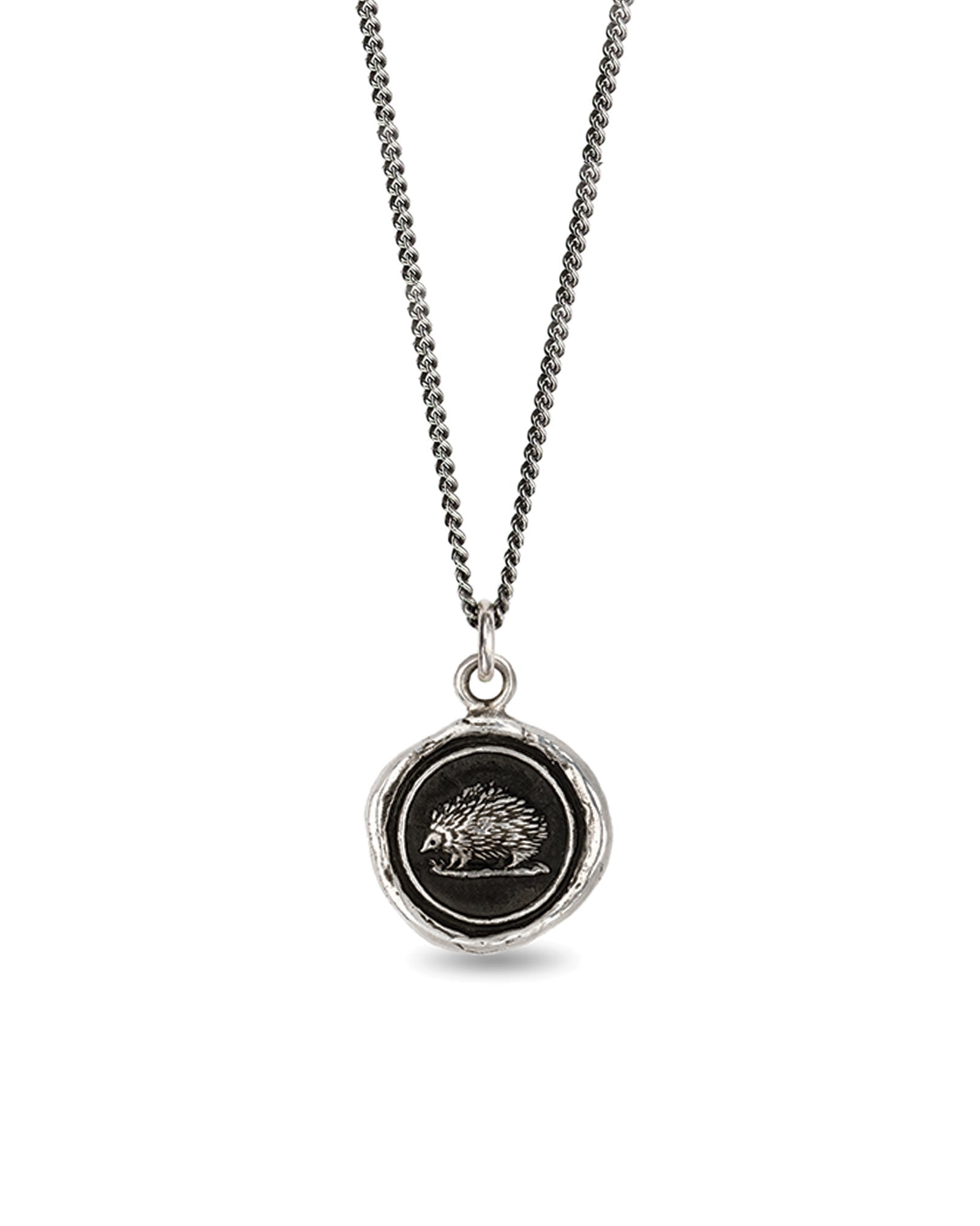 Pyrrha-Healthy Boundaries Necklace-Necklaces-Blue Ruby Jewellery-Vancouver Canada