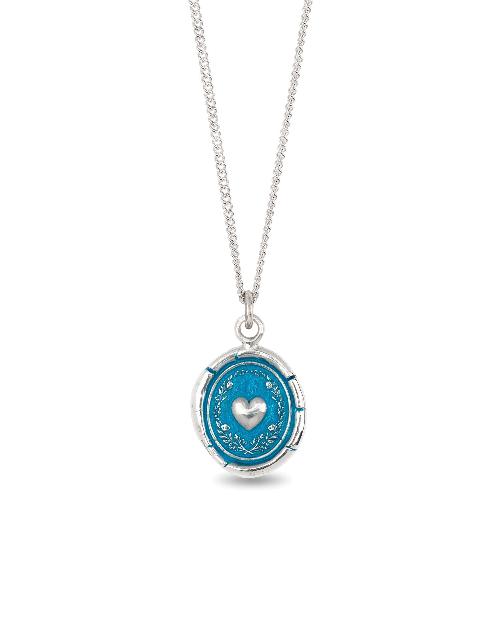 Pyrrha-Self Love Necklace | Capri Blue-Necklaces-Blue Ruby Jewellery-Vancouver Canada