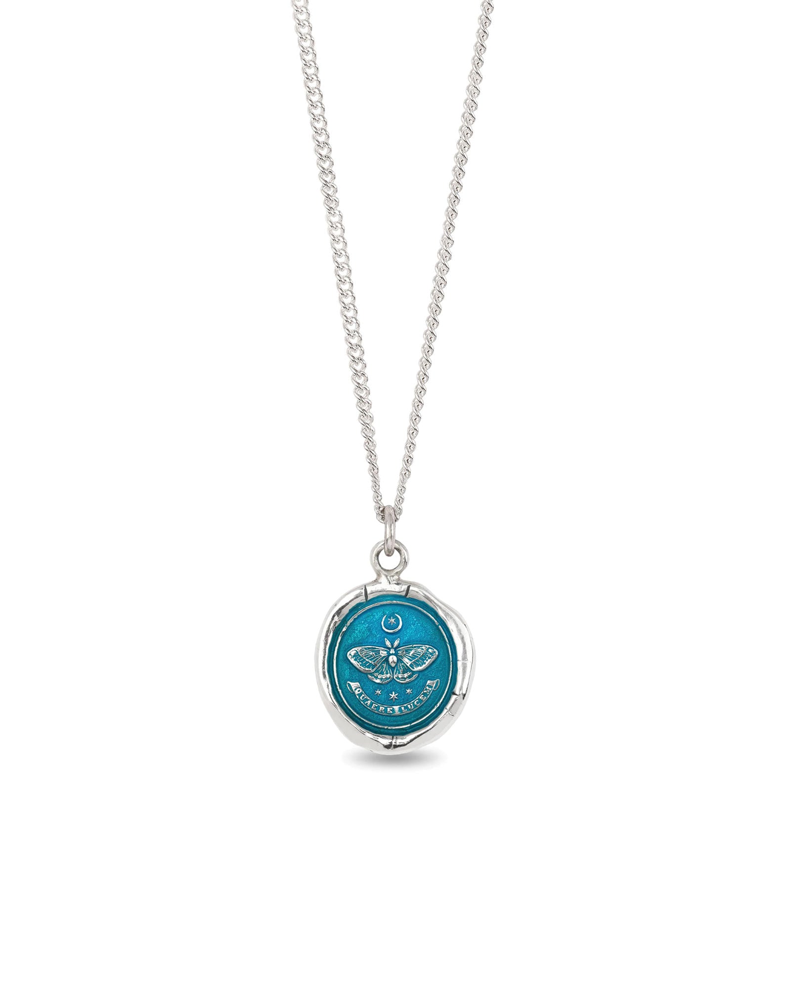 Pyrrha-Seek The Light Necklace | Capri Blue-Necklaces-Blue Ruby Jewellery-Vancouver Canada