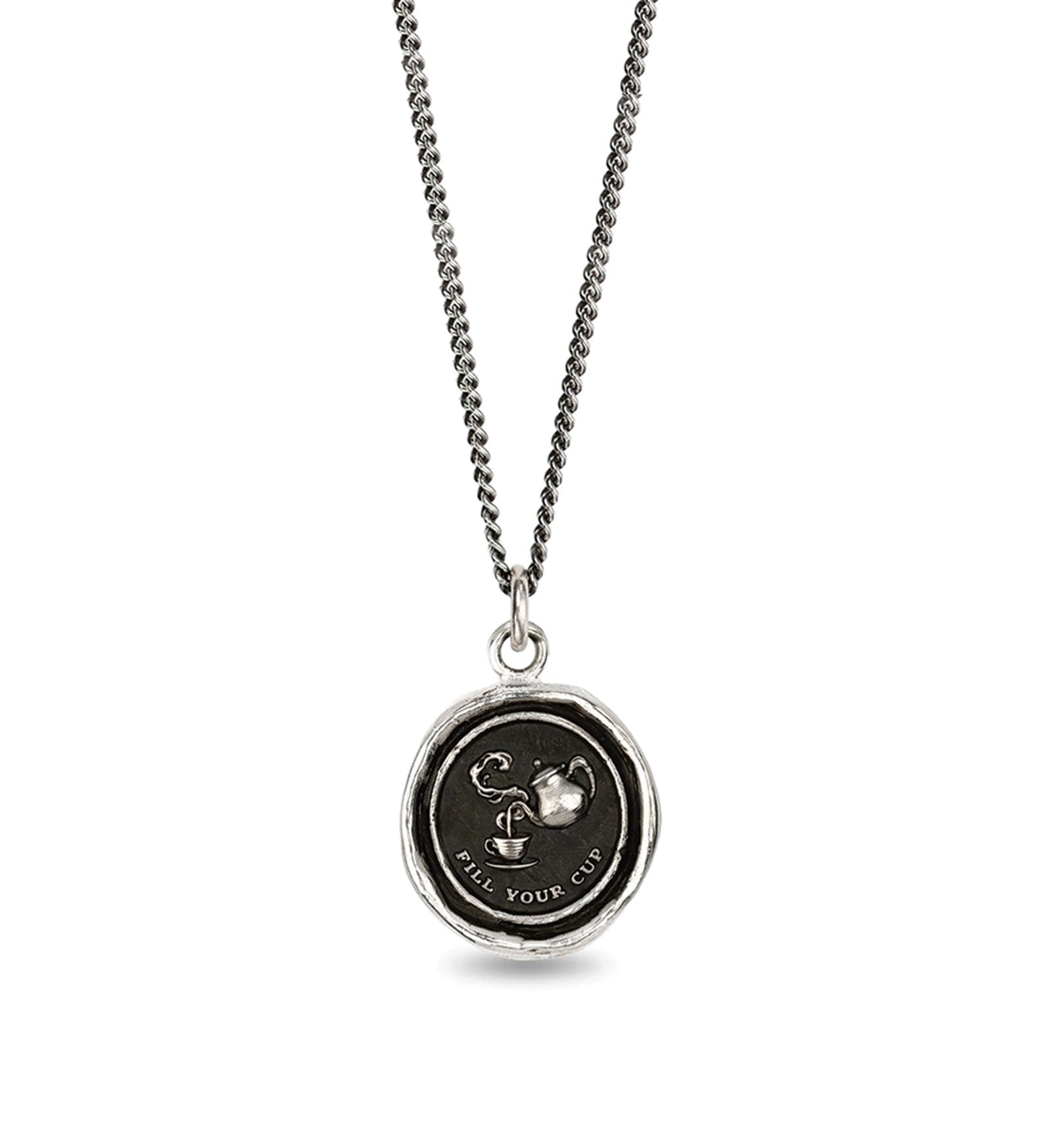 Pyrrha-Fill Your Cup Necklace-Necklaces-Blue Ruby Jewellery-Vancouver Canada