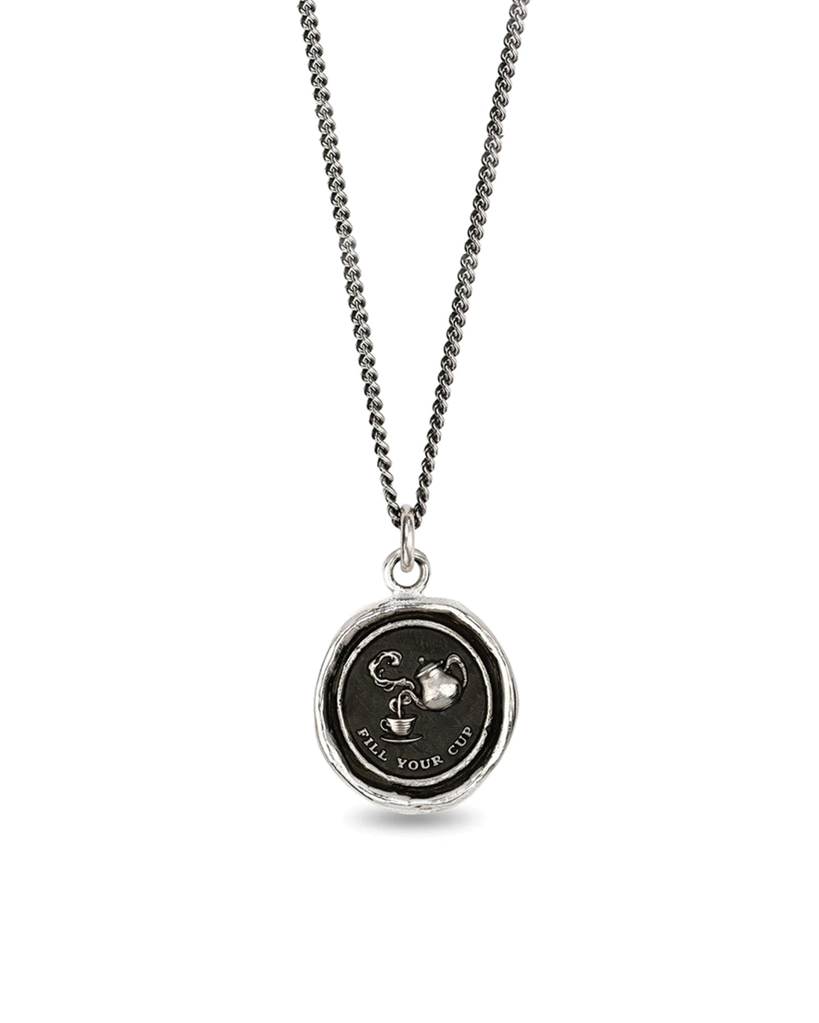 Pyrrha-Fill Your Cup Necklace-Necklaces-Blue Ruby Jewellery-Vancouver Canada