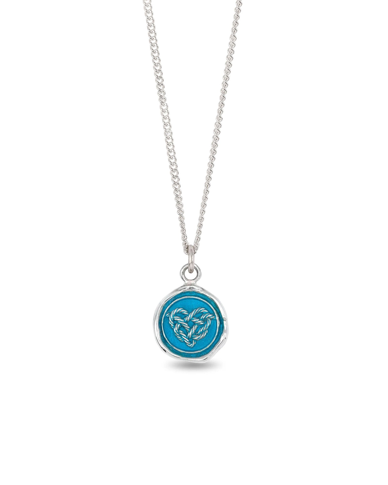 Pyrrha-Love Knot Necklace-Necklaces-Blue Ruby Jewellery-Vancouver Canada