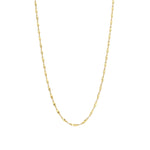 Twist Chain Necklace 14k Gold Vermeil