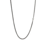 Scosha Mens-Endless Chain-Necklaces-Sterling Silver-Blue Ruby Jewellery-Vancouver Canada