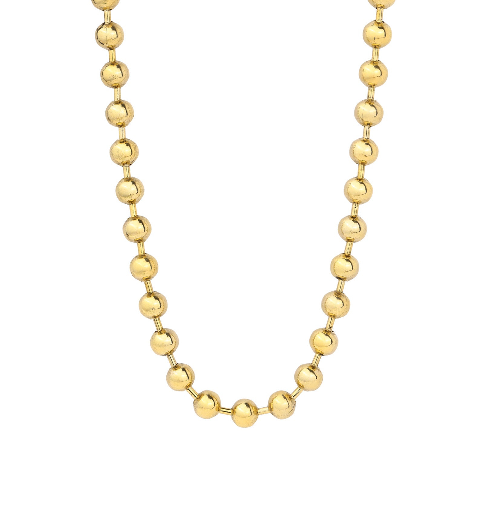 TOVA-Radmilla Necklace | 10mm-Necklaces-Gold Plated-Blue Ruby Jewellery-Vancouver Canada