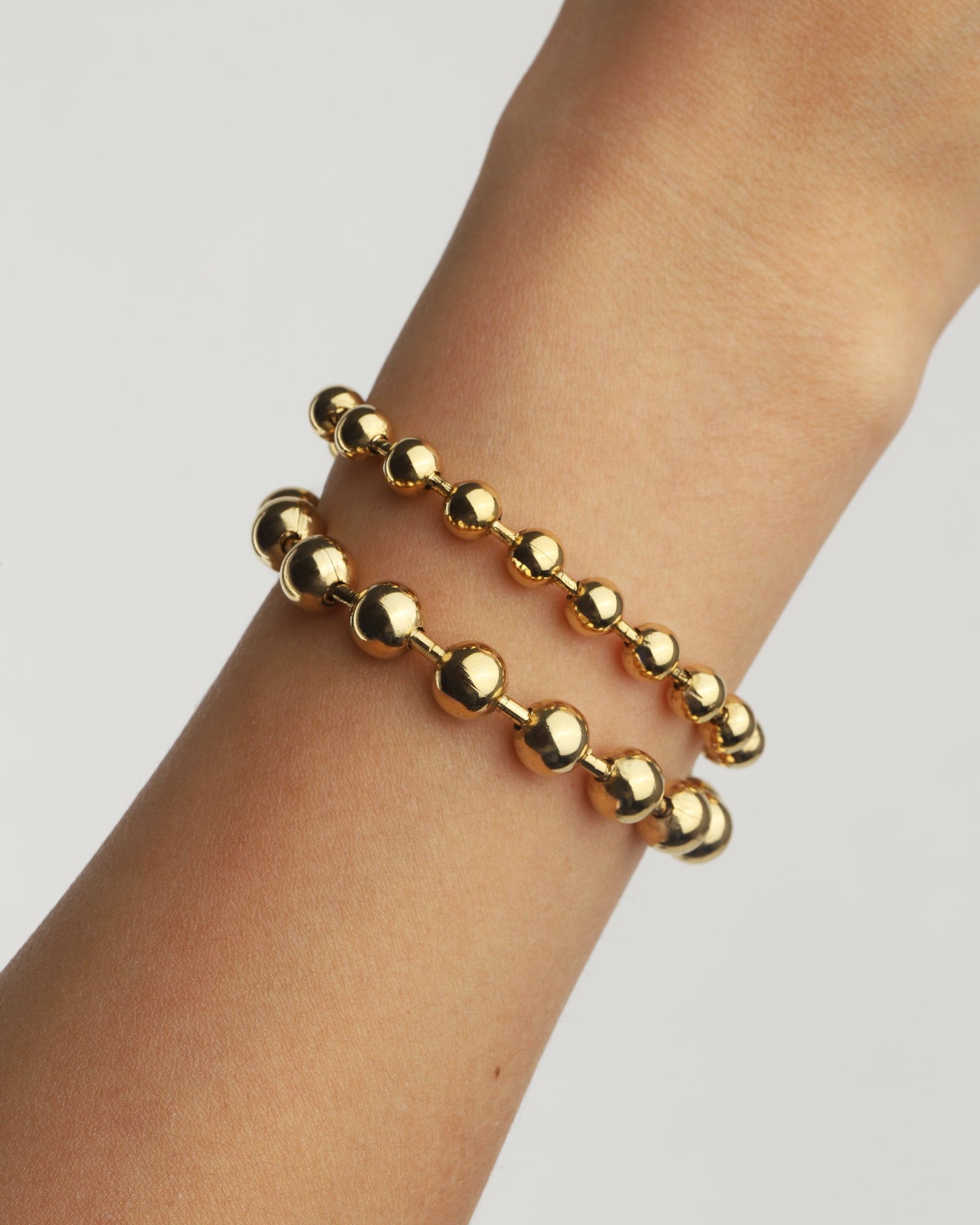 Radmilla Bracelet | 6mm Antique Gold-plated Brass