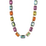 Jabari Necklace 14k Gold Plated, Bohemian Wonderland Crystal