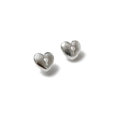 Heartlock Studs Sterling Silver