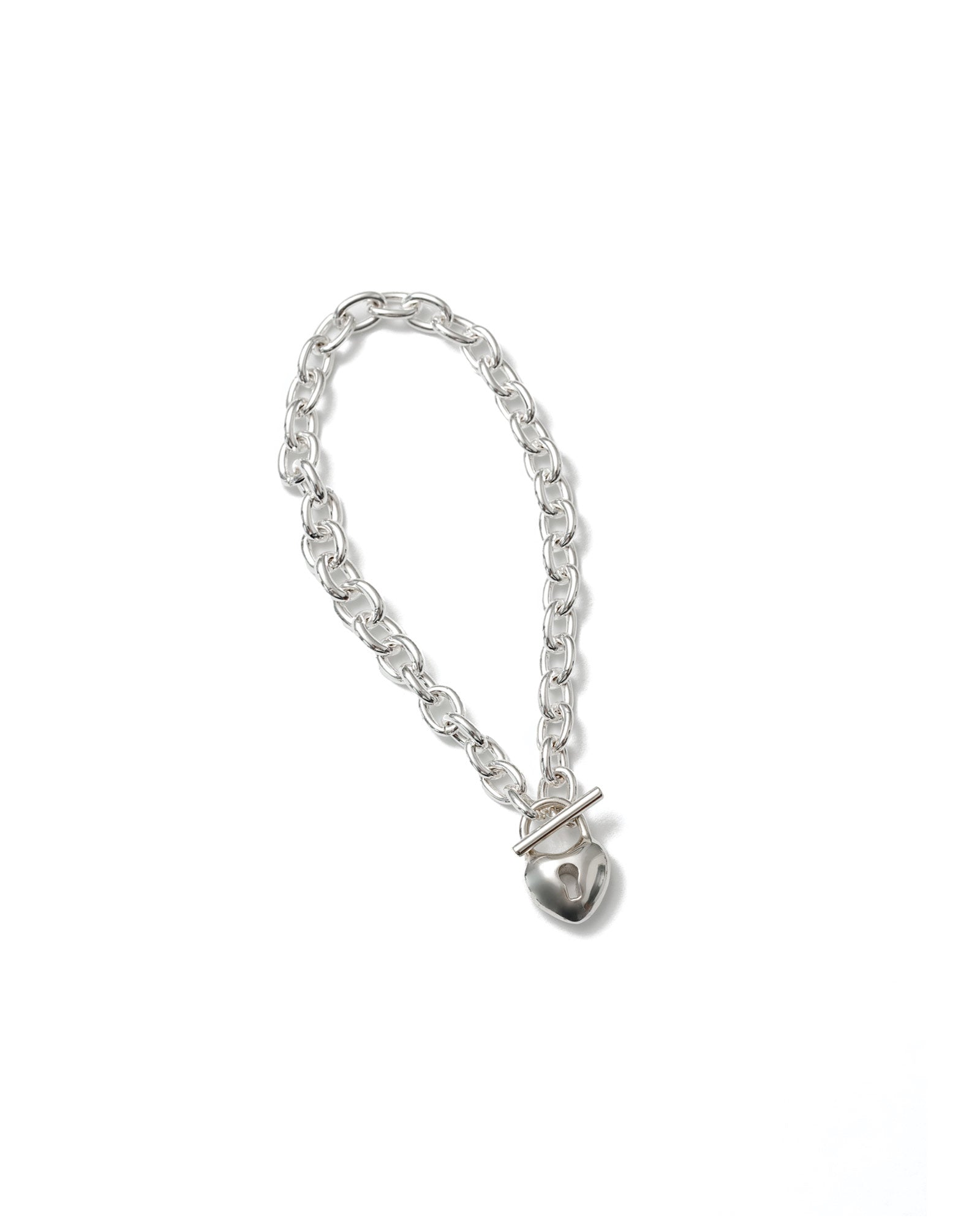 Heartlock Bracelet Sterling Silver