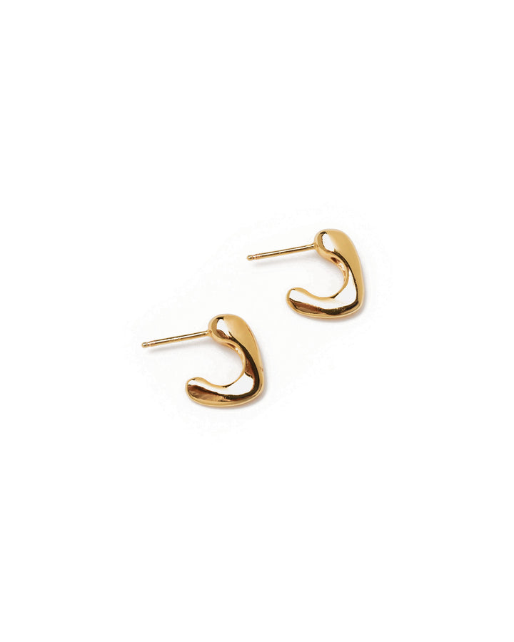 Ingrid Hoops 14k Gold Plated