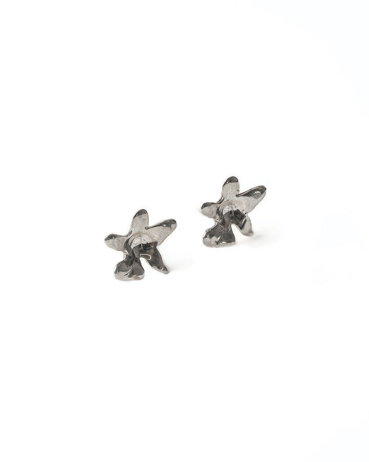 Flower Studs Sterling Silver