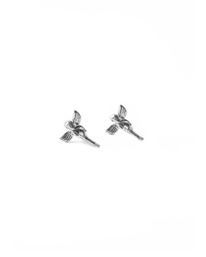 Cherub Studs Sterling Silver