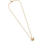 Dog Charm Necklace 14k Gold Plated