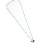 Isabel Necklace Sterling Silver, Ruby