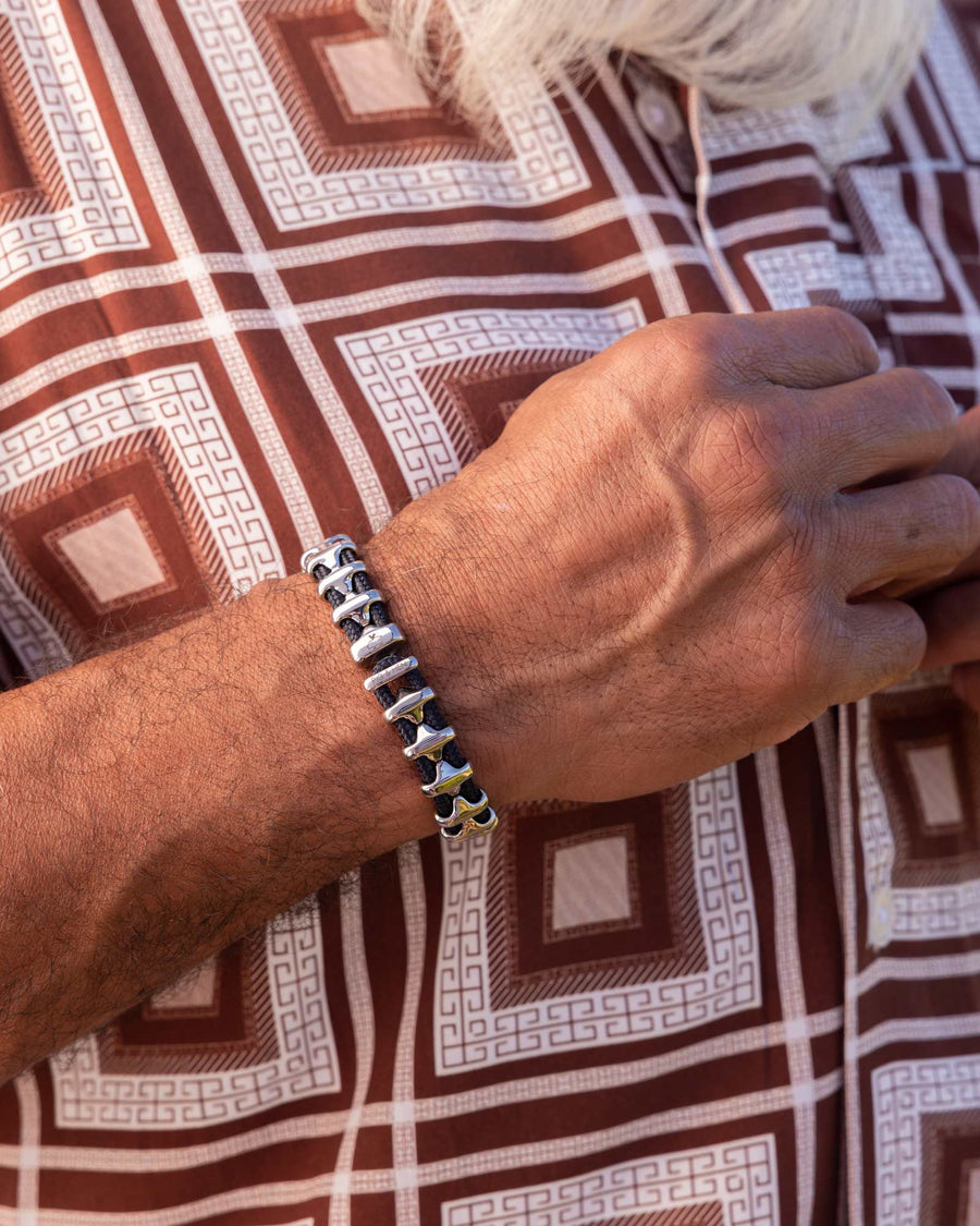 Icy Ike cord bracelet | Pig & Hen | Men's Bracelets | Simons