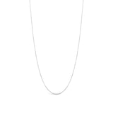 Valley of the Fine-Diamond Cut Cable Chain-Necklaces-10k White Gold-Blue Ruby Jewellery-Vancouver Canada