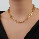 Martha Calvo-Essex Necklace-Necklaces-14k Gold Plated-Blue Ruby Jewellery-Vancouver Canada