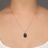 Pyrrha-Everything For You 14k Gold Talisman-Necklaces-14k Yellow Gold-Blue Ruby Jewellery-Vancouver Canada