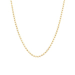 Vale-Faceted Bead Chain Necklace-Necklaces-14k Yellow Gold-Blue Ruby Jewellery-Vancouver Canada