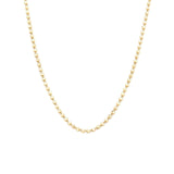 Vale-Faceted Bead Chain Necklace-Necklaces-14k Yellow Gold-Blue Ruby Jewellery-Vancouver Canada