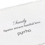 Pyrrha-Family Signature Attraction Charm-Necklaces-Oxidized Sterling Silver, Apatite-Blue Ruby Jewellery-Vancouver Canada