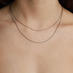 Pyrrha-Fine Cable Chain-Necklaces-Blue Ruby Jewellery-Vancouver Canada