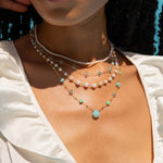 Poppy Rose-Graduated Pearl Strand Necklace-Necklaces-14k Gold Filled, Freshwater Pearls-Blue Ruby Jewellery-Vancouver Canada