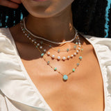 Poppy Rose-Graduated Pearl Strand Necklace-Necklaces-14k Gold Filled, Freshwater Pearls-Blue Ruby Jewellery-Vancouver Canada