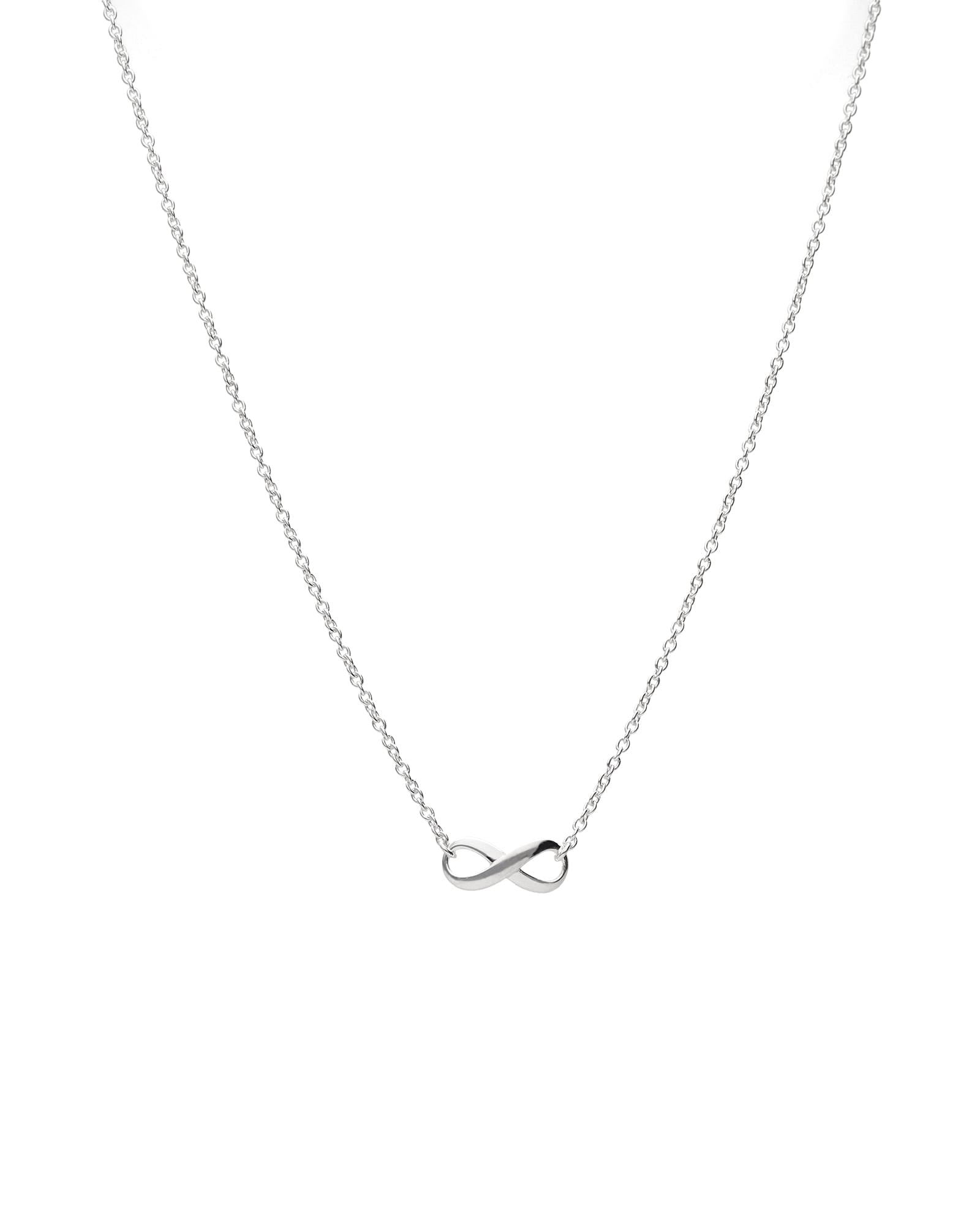 Tashi-Infinity Necklace-Necklaces-Sterling Silver-Blue Ruby Jewellery-Vancouver Canada