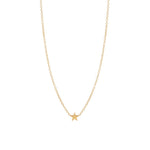 Zoe Chicco-Itty Bitty Star Necklace-Necklaces-14k Yellow Gold-Blue Ruby Jewellery-Vancouver Canada