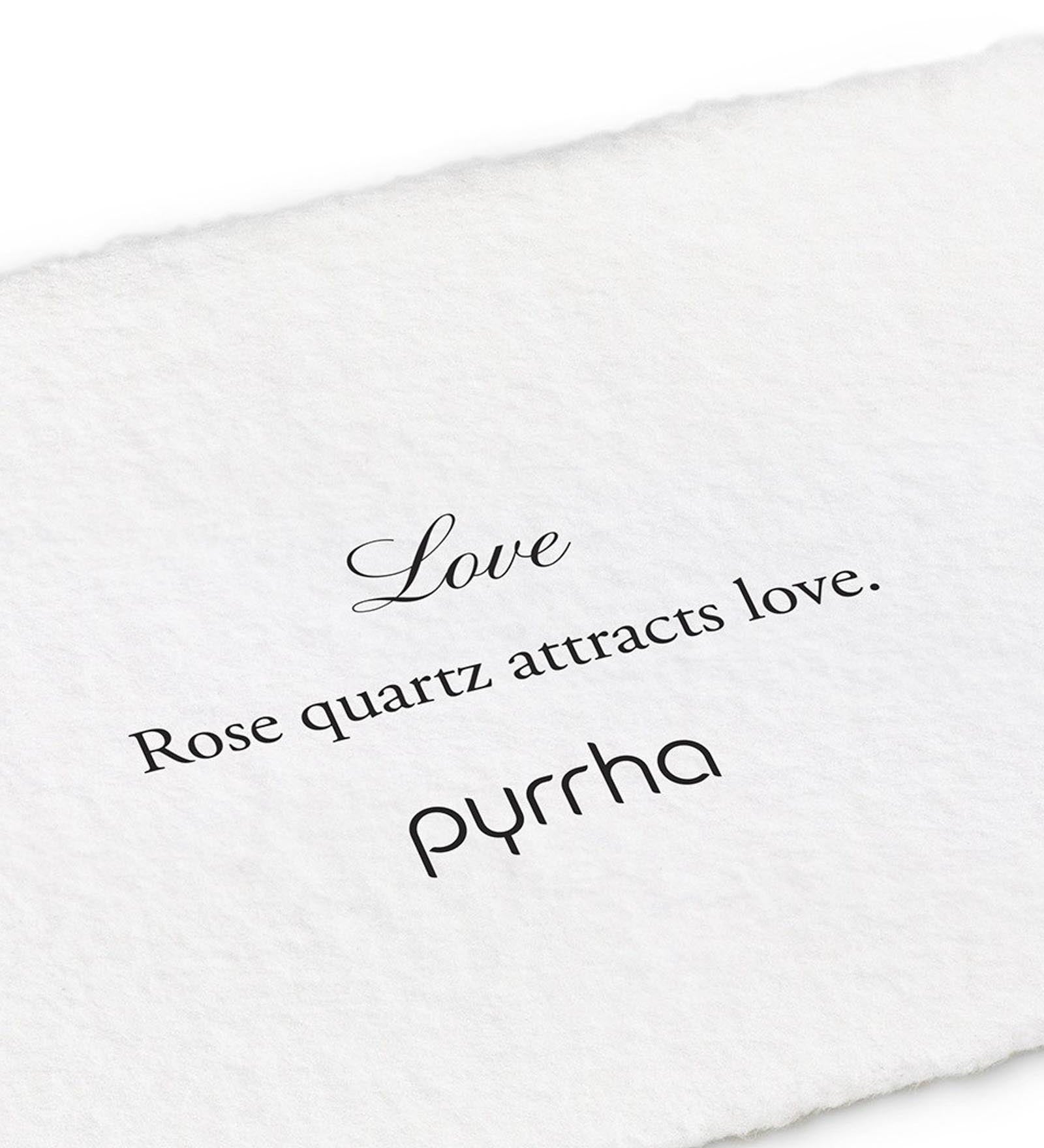 Pyrrha-Love Signature Attraction Charm-Necklaces-Oxidized Sterling Silver, Rose Quartz-Blue Ruby Jewellery-Vancouver Canada