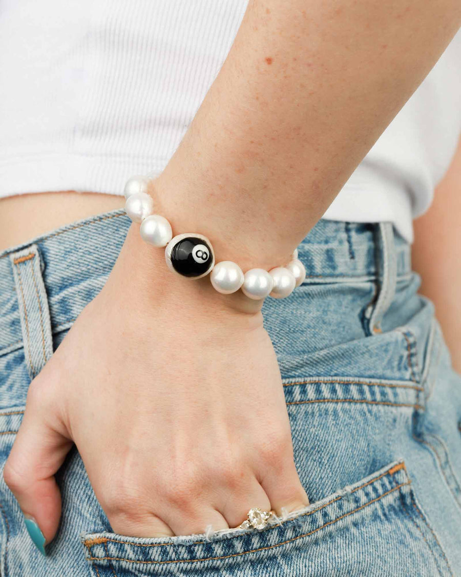 Pearl on sale bracelet paparazzi