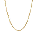 Zoe Chicco-Medium Diamond Cut Box Chain-Necklaces-14k Yellow Gold-Blue Ruby Jewellery-Vancouver Canada