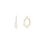 Olive & Piper-Mini Cruz Pearl Hoops-Earrings-14k Gold Plated, Freshwater Pearls-Blue Ruby Jewellery-Vancouver Canada