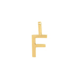 Tai Fine-Monogram Pendant-Necklaces-14k Yellow Gold-F-Blue Ruby Jewellery-Vancouver Canada