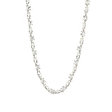 Olive & Piper-Ona Crystal Necklace-Necklaces-Silver-Tone, Crystal-Blue Ruby Jewellery-Vancouver Canada