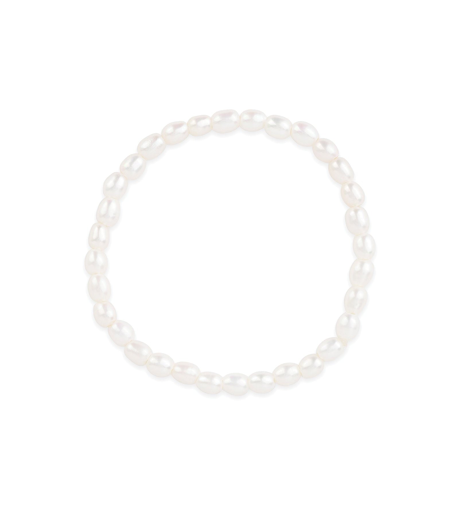 Cause We Care-Oval Pearl Bracelet | 6mm-Bracelets-Freshwater Pearl-Blue Ruby Jewellery-Vancouver Canada